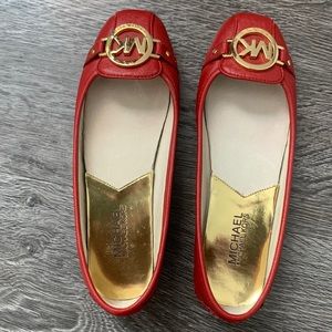 Michael Kors red flats